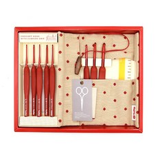 日本 Tulip 紅柄編織用鉤針組 TED-001, 1組