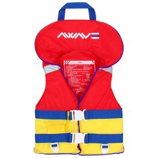 AWAVE 游泳背心 35kg, 黃色的