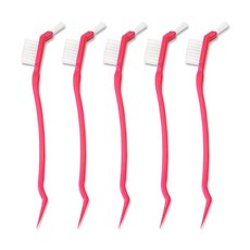 hibee 多用途縫隙清潔刷, 粉紅色, 5個