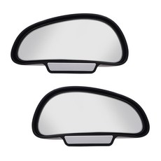 ACEPEED 側邊輔助後視鏡 黑色 駕駛座 + 副駕駛座, 1套
