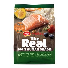 하림펫푸드 어덜트 강아지 더리얼 크런치 건식사료, 연어, 1.6kg, 1개