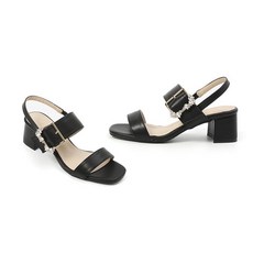 잭앤질 여성용 보석 미들힐 샌들 5cm JB0305