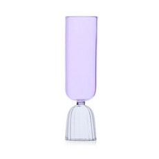 이첸도르프밀라노 투투 컬러 글라스 핑크 샴페인 글라스잔, 250ml, 1개