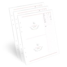 indigo 活頁本補充包 3入, 混色, 15張