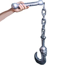 手提鐵鍊掛鉤派對道具, 混合顏色, 1個