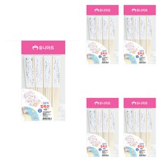 유니아트 그리기 합죽선 민화 4종 세트, 혼합색상, 5세트