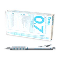 Pentel 飛龍文具 自動鉛筆 PG1017, 0.7mm, 12個