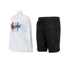 VENDIS 男士夏威夷長袖衝浪衣 C264 + 衝浪者海洋沙灘褲 M605