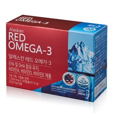 Bukwang Red Omega 3阿拉斯加魚油膠囊, 30顆, 1盒