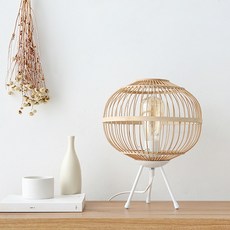 MARKET B BAMBOU 迷你檯燈 E26 KS2311T, 白色