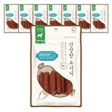 굿데이 강아지 건강한 소시지 간식, 오리고기, 100g, 8개