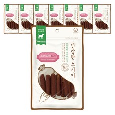굿데이 강아지 건강한 소시지 간식, 소고기, 100g, 8개