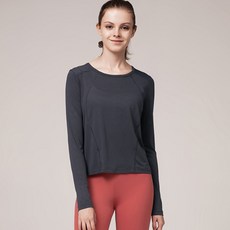 Naya Style 女式瑜伽長袖 T恤 A-924-3