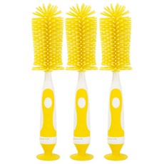 Block Mart廚房2合1杯刷, 黃色的, 3個