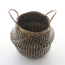 藤編花籃, 混色