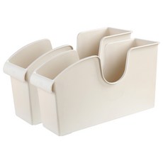 Block Mart 廚房水槽調味料整理架, 奶油色