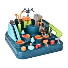 極光恐龍汽車軌道套組 NO.T101E-1, 混色