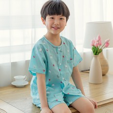 PINGCOCO 男童西瓜圖案短袖睡衣+短褲