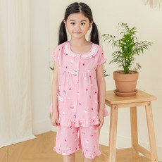 女童學生西瓜汁夏季兒童睡衣 6009