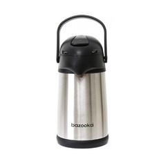 bazooka 按壓出水式保溫壺, 2.2L, 混色
