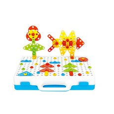 SCHWARZ 3D電鑽玩具工具遊戲, 混合顏色