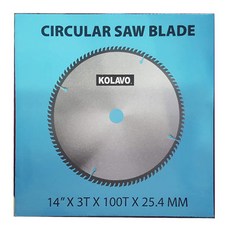 콜라보 원형톱 목공톱날 355mm, 1개