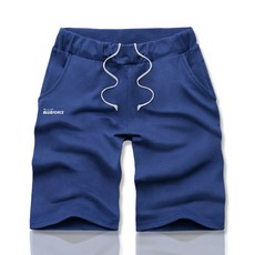 BLUEFORCE 男款鬆緊綁帶5分短褲