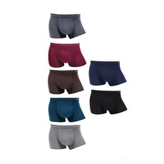 intarsia 竹節棉3015 Soft Draw男款4角褲 7件組