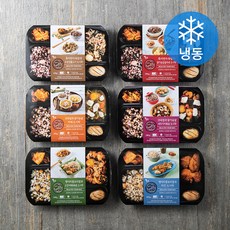 건강한혼밥시즌2 6종 6입 세트 (냉동), 1.646kg, 1세트