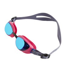 스피도 여성 아쿠아 퓨어미러 수경 아시안핏, PinkBlue, 1개