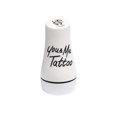 U&Me 紋身圖章新款大號, 黑火, 1個