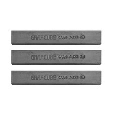 CARAN D'ACHE 瑞士卡達 Graf Cube 石墨棒 3B 15mm x 3p, 單色, 1個