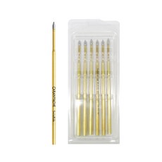 CARAN D'ACHE 瑞士卡達 原子筆 M號 6入, 藍色, 1個