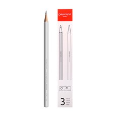 CARAN D'ACHE 瑞士卡達 Grafwood 專家級鉛筆 3入, 4H, 1個