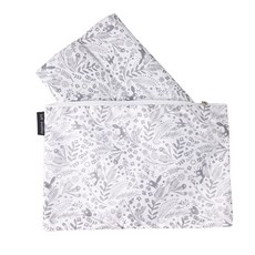 휴대용 양면 방수 소풍 돗자리 + 파우치 세트, 여우야 안녕