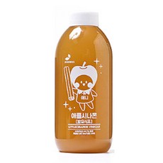 韓國製造蘋果肉桂發酵醋, 500毫升, 1個