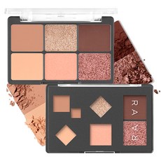 RAAR 6色眼影盤 9g, 03 乾燥玫瑰, 1個