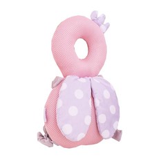嬰兒四季護頭枕, 蜜蜂款(粉色), 1個
