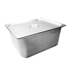 不鏽鋼浴缸 1/2, 1個, 1毫升