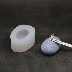 DIY石頭蠟燭矽膠模具 A款, 混色
