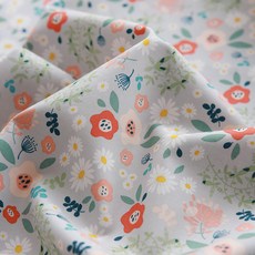 20支棉餐具收納袋, Tiny Garden Gray