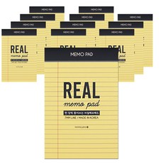 Morning Glory REAL便條紙 110*165mm, 12個, 黃色