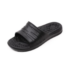 Super Cammit 男士防滑指壓拖鞋 S209, 黑色, 260