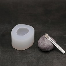DIY石頭蠟燭矽膠模具 B款, 混色