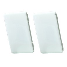 O-ON 便攜式口罩收納盒套裝 白色, 2個