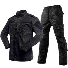 戰鬥服上下套組, 黑色多迷彩