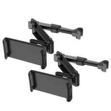 CARTEM 車輛小工具頭枕手機支架, 2個, 黑色