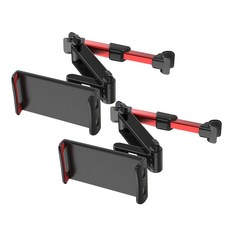 CARTEM 車輛小工具頭枕手機支架, 2個, 紅色