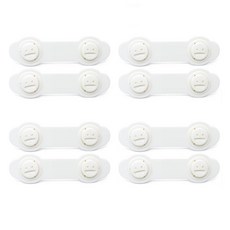 微笑眨眼夾鎖2p, 白色, 4組