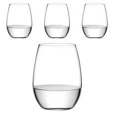 裸玻璃純甜酒杯 64089, 250毫升, 4個